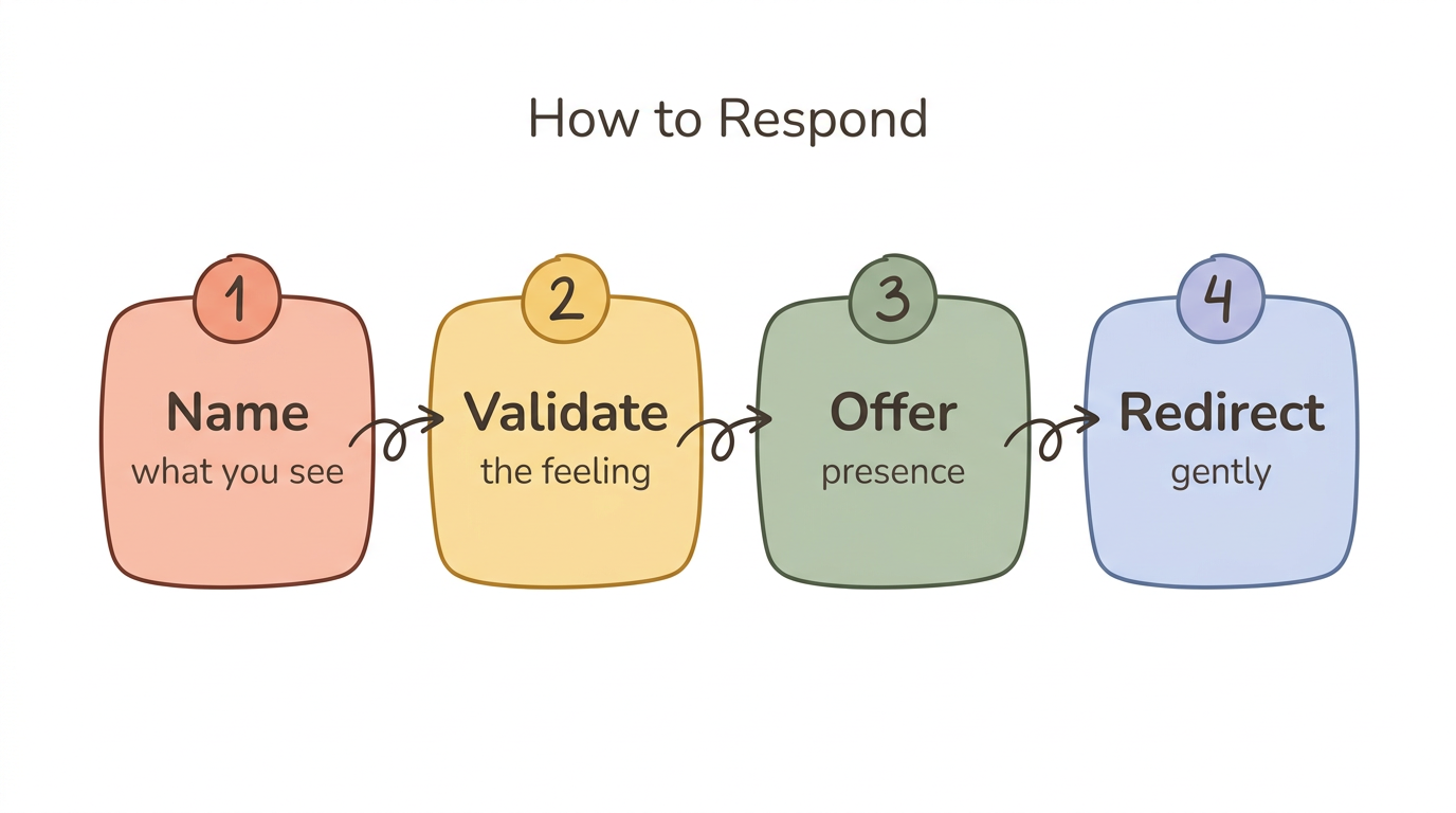 Diagram: 4-Step Response Framework
