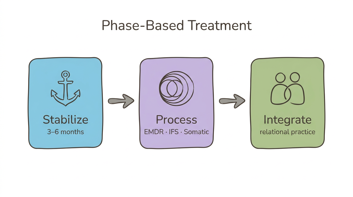 Diagram: Phase-Based Treatment Model